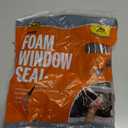 MD Building Products 02097 3/8 in. x 1/2 in. x 17 ft. Gray Economy Foam Window Seal for Large Gaps, Large