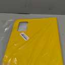 ProCase Top Loader Binder, 9 Pocket Holds 324 Toploaders, Waterproof PU Leather with Non-PVC Pockets for Trading Cards or Sports Cards, Compatible with TCG, MTG in 3"x4" Toploader -Yellow