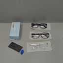 Gaoye Stylish Blue Light Glasses for Woman - Computer Glasses 99% Blue Light Blocking - Lightweight TR90 Frames - 3 pack