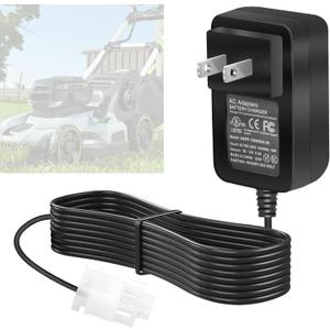 587007101 Lawn Mower Battery Charger - 12v Charger Per Compatible with Husqvarna Craftsman Sears 532190097 HD725FE, HU675FE, HU725E, XT722FE, HU725AWDEX, PR25Y21RKP 428626