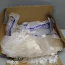 Garma 100 Pack Halloween Blood Bags for Drink, Reusable Drink Cups Containers with Syringe and Clips Pouch Prop for Vampire Zombie Hospital Theme Party Supplies