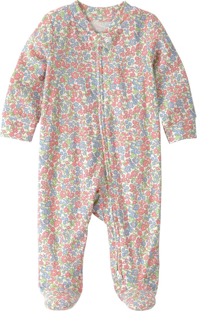 Little Planet by Carter's Girl Sleep and Play made with Organic Cotton, Floral, 3M