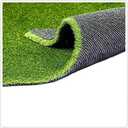 Artificial Grass Turf 7FTX15FT(105 Square FT),0.8" Pile Height Realistic Synthetic Grass, Drainage Holes Indoor Outdoor Faux Grass Astro Rug Carpet for Pet Dog Garden Backyard Balcony