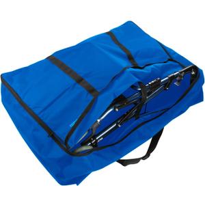 Travel Bag for Rollator Walker - Rollator Travel Bag - for Folding Walkers Compact Wheelchair Transport Chair Folding Walker Bag Portable Extra - Large Carry Bag Nylon Walker Bag Onesize Blue