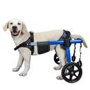 Silla de ruedas para perro para patas traseras, silla de ruedas para perro con neumticos todo terreno y rodamientos duraderos, silla de ruedas grande para patas traseras, 35-48.5 libras (M)