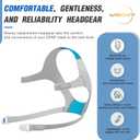 AirFit F20 Replacement Mask Headgear Set Small - Includes Small Mask Cushion, Headgear, Frame & Clips - F20 Full Face Masks Accessories Supplies(S)