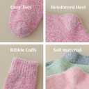 Marchare Women's Fuzzy Socks - Warm, Thick, Fluffy, Cozy Wool Socks for Women, Sizes 5-11