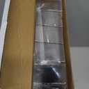 Kitsure Toilet Paper Holder Free Standing - Large Capacity Toilet Paper Holder for 4 Rolls, Rustproof Toilet Paper Stand with Non-Slip Stable Base, Black, Medium (Medium - 1 Pack)