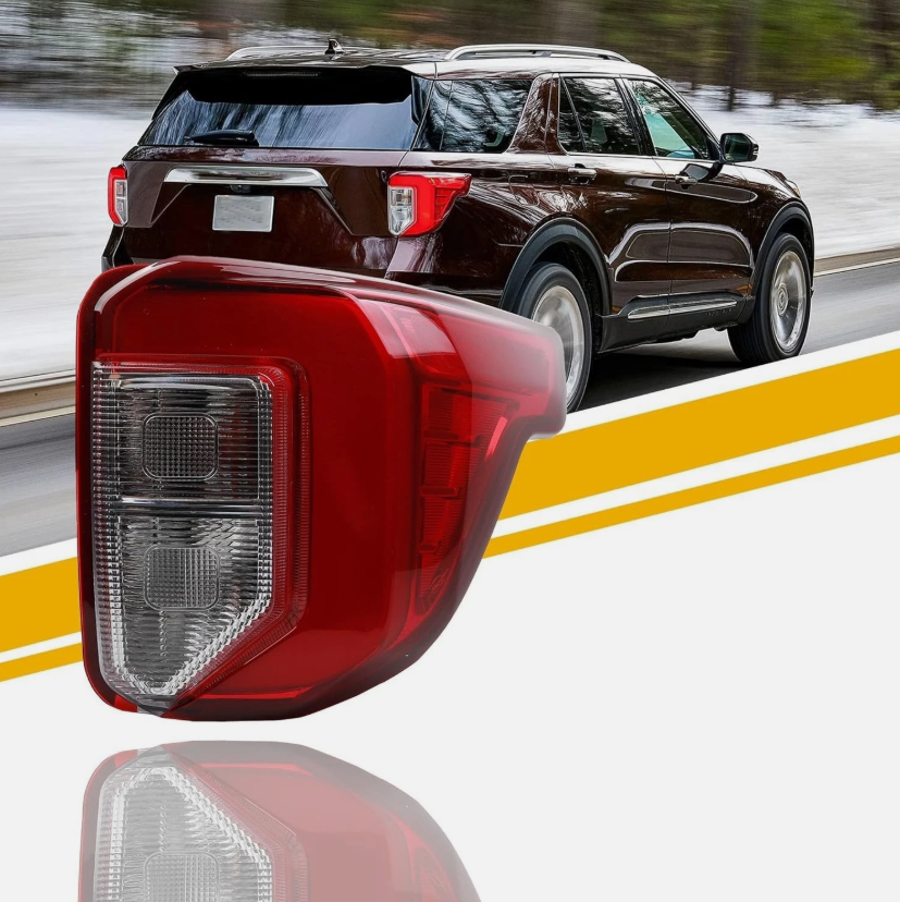 Passenger Right Side Rear Tail Light Lamp For 2020-2024 Ford Explorer