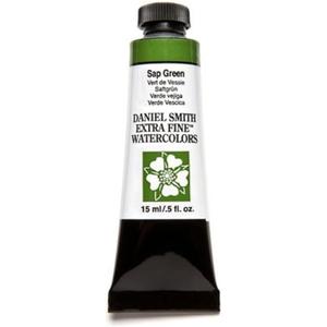 Daniel Smith Extra Fine Watercolor 15ml Paint Tube, Sap Green (284600102), 0.5 Fl Oz (Pack of 1)