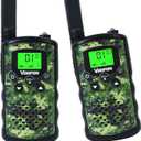 Walkie Talkies for Kids Camouflage Toys 2 Way Radios 22 Channels Long Range Gifts for Boys and Girls Age 4 to 12 5 6 7 8 9 Years Old for Army Outdoor Camping Games Soldier Birthday Presents