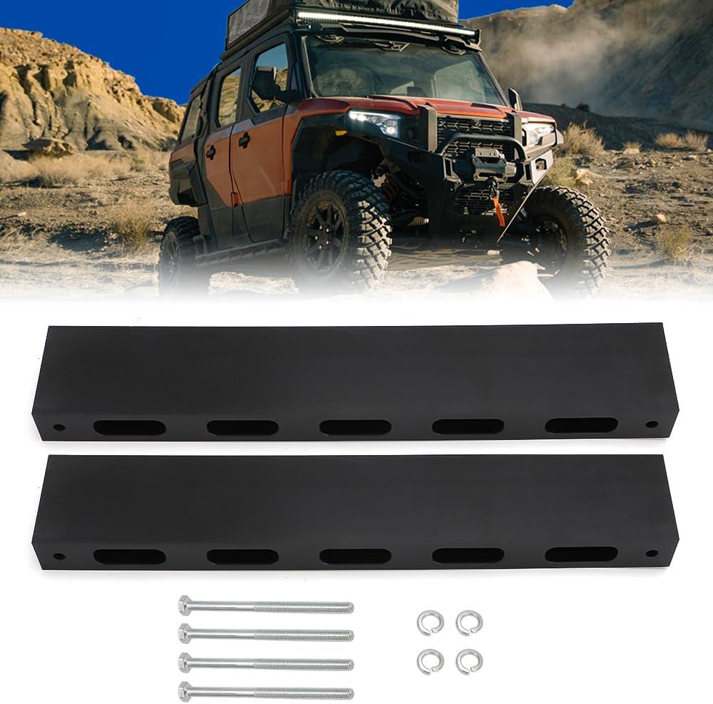 AUTOVIC Seat Riser Kit Pair Raise Seat 2-1/2 in with Screws Gaskets for Polaris Xpedition UTV