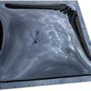 SL2222S 22 Inch x 22 Inch Rectangle Smoke RV Parts