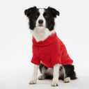 Thick Knit Dog Sweater, Warm Turtleneck Pullover Winter Sweaters for Small, Medium & Large Dogs, Cute Knitted Pet Clothes for Puppy, Holiday Costume Outfit for Boy & Girl Pet Beagle, Red XL