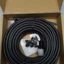 Cat 8 Ethernet Cable, 50ft Heavy Duty High Speed Internet Network Cable, Professional LAN Cable, 26AWG, 2000Mhz 40Gbps with Gold Plated RJ45 Connector, Shielded in Wall, Indoor&Outdoor