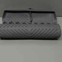 Griddle Mat Barbeque Grill Accessories Tools for Blackstone, Side Shelf Mat Grill Pad for Outdoor Grill Kitchen Counter Spatula Silicone Mat with Drip Pad for Kitchen, Cooking, Countertop (Grey) (Gray)