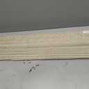 LazBlinds No Drill TDBU Roman Shades, Blackout - Beige, 34" W x 72" H