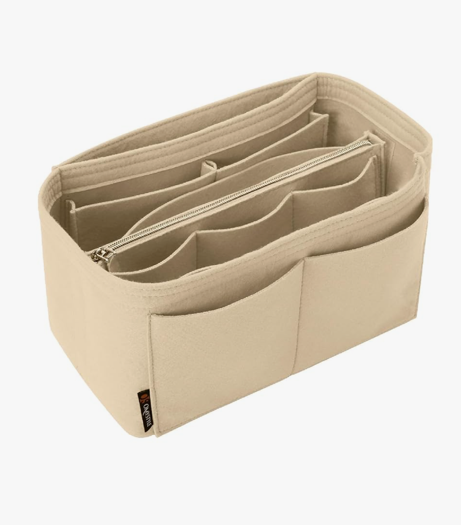OMYSTYLE Purse Organizer Insert, Felt Tote Bag Organizer Insert with 5 Sizes, Handbag Dividers for Inside Purse, Compatible with Longchamp, Neverful, Speedy and More
