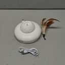 Potaroma Cat Toys Chargeable, 3in1 Hide and Seek, Automatic Interactive Fun, Fluttering Butterfly, Moving Feather, Kitten Wand, Indoor Kitty Exercise Kicker 22.8 Inch Cover for All Breeds (Vibrant Bohemian)