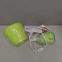 Simple Designs LT2009-GRN Mini Egg Oval Ceramic Table Desk Lamp, Green (1)