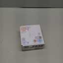 AD Set of 6 Coasters for Drinks Absorbing Round Ceramic Stone Coaster with Cork Base Tabletop Protection Mat for Mugs and Cups,Office,Kitchen (Colorful Series)