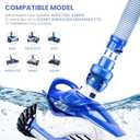 R0527700 Pool Cleaner Hose Compatible with Zodiac MX6, MX6 Elite, MX8, and MX8 Elite, Also Polaris MAXX, and Atlas XT Pool Vacuum Twist Lock Hose, Each 39 Inch 9 Packs