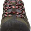 KEEN Women's Targhee 2 Low Height Waterproof Hiking Shoes, Magnet/Coral, 10 US