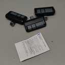 3 for Chamberlain LiftMaster Craftsman Garage Door Opener Remote 893LM 893Max 971LM Universal (Black)