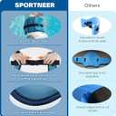 Sportneer Aqua Belt Water Aerobics Equipment: Swimming Belt Pool Exercise Equipment for Adults Aqua Float Belts with Adjustable Foam Blocks for Aquatic Fitness Training Low-Impact Workout