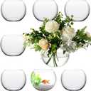 Sawysine 8 Pcs Bubble Bowl Vase Centerpiece 7.8''W X 6.3''H