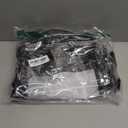 Vorspack Clear Backpack Heavy Duty - Clear Backpacks for School Transparent Bookbag for Girls Boys Large See Through Bag for Work, College, Concert - Black