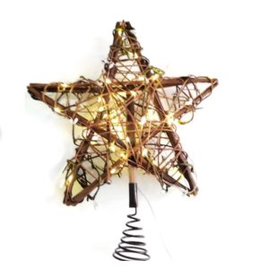 Mini Twig Christmas Tree Star for Small Holiday Trees