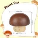 You are My Sunshine Music Box, Wood Engraved Vintage Cute Mushroom Wind Up Musical Gifts for Boyfriend Him Woman Husband Girlfriend Birthday Anniversary Christmas Valentine's Day