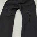 ALLABREVE Womens Plus Size Skinny Jeans Stretchy High Waisted Ankle Jean Ripped Slim Fit Washed Denim Distressed Tight Jean (4X-Large, Black 054)