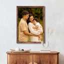 16x22 Picture Frame, Classic Brown Poster Frame, 1 Pack