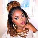 Crochet Hair Expert  Bob Spring Twist Hair ExtensionsSynthetic, Ombre Brown Pre-twisted Crochet Braids, Spring Twists, for Female, Daily, Party Use