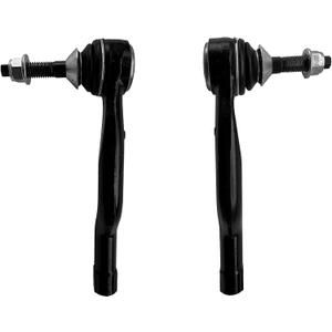 Front Outer Tie Rod End FITS for Ford Fusion 2013-2020/ Edge 2015-2021, for Lincoln MKZ 2013-2020/ MKX 2016-2018/ Continental 2017-2020, ES801109 ES801110 Front Outer Tie Rods- 2pc Set