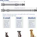 Cute Dog Collar Rainbow Pattern for Boys and Girls Holiday Dog Collars Summer Fall Gift Adjustable for Small to Medium Breed Dogs (Rainbow, S)