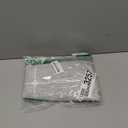 NEWISHER Farmhouse Embroidered Plaid Tablecloth Lattice Fabric Table Cloth Small Square Rustic Grey Checkered Table Cover Dining Kitchen Home Decor Party 36 x 36 inch