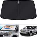 KUST Windshield Sun Shade for 2016-2025 2026 Honda Pilot SUV Accessories Window Sunshade Sun Visor Protector Foldable Blocks UV Rays Keep Your Car Cooler