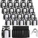 Kosiz 36 Pcs Mug Boxes Sublimation Mug Gift Bags with Window for Shipping & Selling (11oz, Black, Silver)