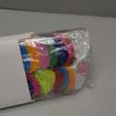 Boao 4 Pcs Felt Christmas Garland Colorful Felt Light Bulb Ball Garland Christmas Decorations Rainbow Xmas Lights Hanging Decor for Home Tree Wall Door Holiday Party