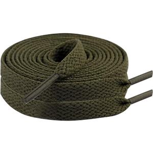 2 Pairs Flat Shoe laces Colorful Shoelaces for Sneakers Athletic Running Shoes Boot Strings 5/16" Wide (Army Green)