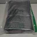 2-Pack, XL-Large Insulated Grocery Shopping Bags, Black, Reusable Bag,Thermal Zipper,Collapsible,Tote,Cooler,Food Transport hot and Cold,Camping, delivery Groceries Freezer