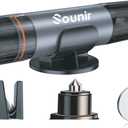 Upgraded Safety Hammer Underwater Window Breaker Emergency Escape Tool, Car Hammer Seat Belt Cutter, Instant Glass Breaker Seat Belt Cutter (Black)