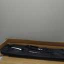 EMART Backdrop Stand 10x8.5ft(WxH) Photo Studio Adjustable Background Stand Support Kit with 2 Crossbars, 8 Backdrop Clamps, 2 Sandbags and Carrying Bag for Parties Events Decoration (Black)