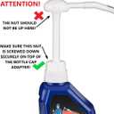 Slippery Pete Fluid Pump for Gallon Bottles and Wide Mouth Quart Bottles (Not for Standard Quart Bottles) - Transfer Gear Oil, Transmission and Differential Fluid, Antifreeze with This 30cc Hand Pump