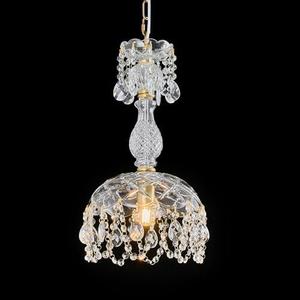 JXJYHL French Vintage Glass Pendant Light Fixtures 9.84" Luxury Gold Crystal Chandelier Chain Adjustable Hight Pendant Lights for Dining Room Living Room Kitchen Island Bedroom