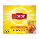 Lipton Black Tea Bags, Hot or Iced tea bags, 100 Total Count (EXP 07/01/27)