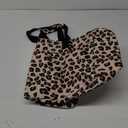 Extra Large Beach Bag Waterproof Beach Totes Bags for Women, Lightweight Foldable Pool Bag with Zipper Wet Compartment (Leopard)